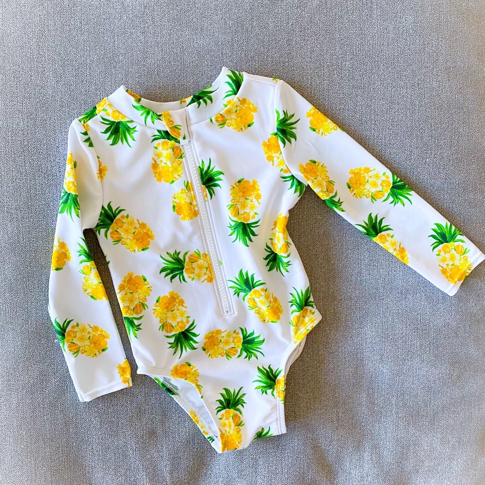 Pineapple rash guard
